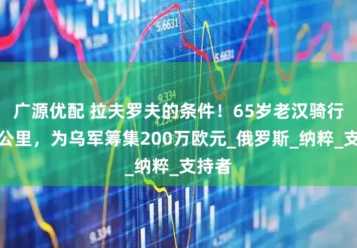 广源优配 拉夫罗夫的条件！65岁老汉骑行数千公里，为乌军筹集200万欧元_俄罗斯_纳粹_支持者
