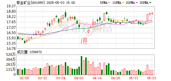 东启网 紫金矿业旗下一铜矿，暂停部分井下采矿！去年贡献超17亿元净利